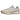 New Balance 327 Timberwolf Nightwatch Green baskets en vue latérale avec empeigne grise, semelle blanche et logo N vert bien visible