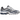 Baskets Saucony ProGrid Omni 9 Deep Navy vue latérale avec mesh bleu marine, superpositions synthétiques, languette rembourrée et semelle blanche