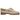 Timberland Noreen Boat Shoe Beige baskets en vue latérale, fabriquées en cuir beige avec laçage traditionnel et semelle en gomme