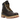 Timberland 6" Premium Waterproof Boot Espresso baskets en profil latéral avec tige en nubuck marron foncé, lacets robustes et semelle crantée