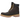 Timberland 6" Premium Waterproof Boot Espresso baskets vue latérale mettant en avant le cuir marron foncé, les œillets dorés et la semelle crantée
