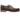 Timberland 3-Eye Lug Handsewn Boat Shoe Root Beer baskets vue latérale avec tige en cuir classique, lacets et semelle extérieure robuste