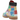 Timberland 6 Inch Premium Waterproof Boot Supreme Multi-Color baskets vue latérale avec motifs colorés, daim et semelle robuste.