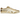 Baskets Onitsuka Tiger Mexico 66 Gold White en vue latérale avec cuir doré, bandes latérales blanches emblématiques et semelle en gomme
