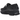 New Balance 1906L Black Angora baskets vue latérale avec empeigne en cuir noir, semelle beige et système de laçage avec logo N.