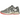 New Balance 1906A Slate Grey Drift Red baskets vue latérale avec empeigne en mesh gris, détails rouges, lacets classiques et une semelle robuste.