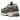 New Balance 1906A Inkwell Sea Salt baskets vue latérale avec empeigne en mesh, superpositions sombres, coutures détaillées et semelle intermédiaire amortie.