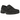 New Balance 1906L Blacktop Phantom baskets vue latérale avec empeigne en cuir noir, coutures détaillées et semelle assortie robuste