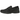 New Balance 1906L Blacktop Phantom baskets vue latérale avec empeigne en cuir noir, design élégant type mocassin et semelle en caoutchouc