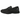 New Balance 1906L Black baskets en vue inclinée montrant le design noir façon mocassin fermé avec empiècements en maille et semelle robuste