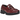 Baskets New Balance 1906L Red Croc vue latérale présentant un cuir rouge texturé façon crocodile, des lacets robustes et des détails beiges