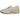 New Balance 1906L Khaki baskets vue de profil en teintes beiges avec empiècements en mesh et cuir, coutures apparentes et semelle extérieure robuste