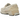 New Balance 1906L Khaki baskets vue de côté avec empeigne en mesh beige, détails en cuir, lacets et une semelle en caoutchouc robuste