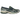 Baskets New Balance 1906L Dark Juniper Navy vue sous un angle élégant avec une tige en mesh vert foncé, détails en cuir et semelle en gomme