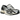 New Balance 1906L Silver Metallic Cream baskets en vue angulaire avec détails argentés métalliques et tige en mesh crème