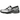 New Balance 1906L Silver Metallic Black baskets vue latérale avec des détails argentés brillants, une empeigne en mesh et une semelle extérieure noire.