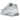 New Balance 1906R White Team Royal baskets vue latérale anglée avec empeigne blanche, détails bleu roi et semelle à amorti visible.