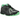 New Balance 1906R Dark Silver Metallic Lab Green baskets vue latérale avec finition argent métallique, détails verts et logo N classique