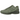 New Balance 1906R Primaloft Dark Olivine Silver Metallic baskets vue latérale avec empeigne olive foncé et détails argentés métalliques