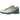 New Balance 1906W New Spruce Light Sparrow baskets vue sous un angle montrant les détails superposés verts et la semelle amortissante classique