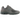 New Balance 2002R Slate Grey Dark Silver Metallic baskets vue latérale présentant des tons gris, détails argentés, empiècements en daim et semelle robuste.