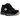 New Balance 2002R Black Timber Wolf White baskets vue latérale avec empeigne en daim, détails blancs et semelle extérieure amortissante