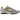 New Balance 204L Raincloud Baroque Gold baskets vue en angle avec empeigne en daim gris, détails dorés et une semelle blanche
