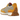 New Balance 327 Varsity Gold Beige baskets en vue laterale avec des details dores et beiges et une semelle interieure blanche