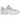 New Balance 530 Silver Metallic Polka Dots baskets vue latérale avec détails argentés, tige en maille et lacets blancs sur une semelle légère