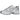 New Balance 530 Silver Metallic Raincloud Polka Dots baskets vue latérale avec détails argentés, empeigne en mesh et motifs à pois
