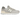 New Balance 574 Grey Day Concrete baskets en vue latérale avec détails en daim gris, semelle intermédiaire blanche et logo N