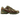 New Balance 740v2 Woodland Rich Oak baskets en vue latérale, mettant en valeur l'empeigne en mesh marron, les détails en cuir et la semelle.