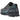New Balance 740v2 Grey Blue baskets vue latérale, avec empeigne en mesh, superpositions grises, détails bleus et semelle intermédiaire bicolore.