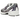 Baskets New Balance 740v2 Concord Grape vue de côté dans des tons blancs et violets, avec une tige en mesh détaillée et une semelle robuste
