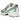 New Balance 740v2 White Marsh Green baskets vue latérale avec mesh blanc, détails verts et logo N emblématique sur le côté