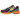 New Balance 740v2 Concord Grape Sun Glow baskets en vue latérale avec des détails textiles violets, blancs et le logo N emblématique
