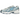 Baskets New Balance 740v2 Blue Agate White vue latérale avec détails bleu clair, mesh blanc, logo N argenté et finitions grises sur la semelle