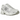 New Balance 740v2 White Silver Reflection baskets vue latérale avec mesh blanc, détails argentés et logo N classique sur le côté