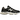 New Balance 9060 Black Tornado baskets en profil montrant des détails en nubuck noir, du mesh foncé et l'emblématique semelle épaisse 9060.