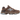 New Balance 9060 Brown Ice baskets vue latérale avec une empeigne en daim et mesh aux tons marron, semelle blanche et logo N caractéristique.