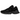 New Balance 9060 Triple Black baskets vue de profil avec un design noir monochrome, des empiècements en nubuck et la semelle épaisse 9060
