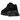 New Balance 9060 Triple Black baskets vue latérale avec panneaux en mesh noir, détails en cuir, lacets et semelle extérieure épaisse.