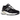 New Balance 9060 Brown Black baskets en vue latérale anglée avec des superpositions marron foncé, une empeigne en mesh noir et une semelle épaisse beige.