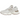 Baskets New Balance 9060 Bisque Sea Salt vue de profil incliné avec daim beige, mesh couleur crème et une épaisse semelle sculptée
