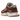 New Balance 9060 Rich Oak baskets vue latérale avec empeigne en mesh beige, détails en daim et une semelle intermédiaire imposante brune.