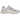 New Balance 9060 Coquette Grey Pink baskets en vue angulaire avec mesh gris, détails roses, superpositions en daim et semelle épaisse blanche et grise