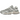 New Balance 9060 Slate Grey Raincloud baskets vue de profil avec empeigne en daim gris, coutures visibles et une épaisse semelle intermédiaire sculptée.