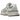 Baskets New Balance 9060 Slate Grey Raincloud en vue latérale inclinée, avec une empeigne grise en plusieurs couches, des détails en daim et une semelle épaisse.