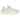 New Balance 9060 Angora Sea Salt baskets en vue latérale, avec une empeigne en mesh blanc et beige, détails en cuir et semelle sculpturale.