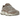 New Balance 9060 Arid Stone Mushroom baskets en vue latérale avec empeigne en daim, tons beiges, semelle imposante et logo N sur le côté